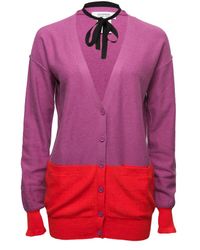 Sonia by Sonia Rykiel | Purple Colour Block Cardigan | Lyst