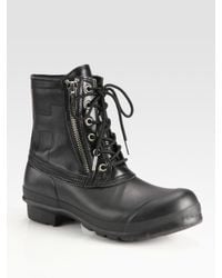 HUNTER | Black Kerrera Boots for Men | Lyst