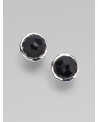 Ippolita | Sterling Silver Black Onyx Earrings | Lyst