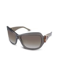 Marc Jacobs - Blue Signature Horsebit Plastic Oversized Sunglasses - Lyst