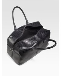 Ferragamo | Black Gamma Overnight Bag for Men | Lyst