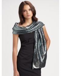 Ilana Wolf | Metallic Sequin Wrap | Lyst
