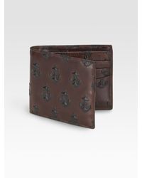 Jack Spade | Brown Anchor-embossed Wallet for Men | Lyst