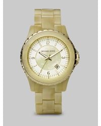 Michael Kors | Natural Horn Bracelet Watch | Lyst