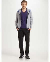 Number:lab | Blue Number:Lab Thermal Hoodie for Men | Lyst