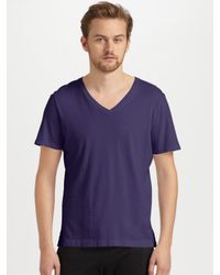 Number:lab | Purple Short Sleeve T-Shirt for Men | Lyst