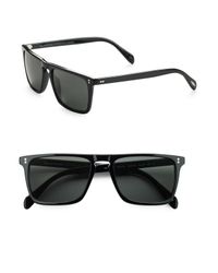 Oliver Peoples | Bernardo Square Sunglasses/black for Men | Lyst