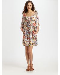 Sam & Lavi | Multicolor Soho Twill Floral Dress | Lyst