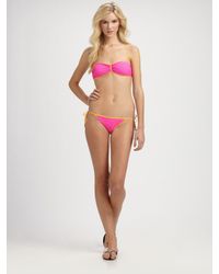 Marc By Marc Jacobs | Multicolor Marc by Marc Jacobs Bandeau Bikini bottom | Lyst