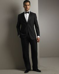 Armani | Black Classic Tuxedo for Men | Lyst