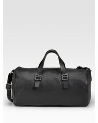 Marc By Marc Jacobs | Black Simple Leather Duffle for Men | Lyst
