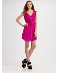 Rebecca Taylor | Pink Shocking Dress | Lyst