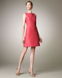 Valentino | Pink Ruffled Dress | Lyst
