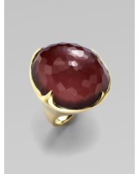 Ippolita | Metallic 18k Gold Mookite Doublet Ring | Lyst