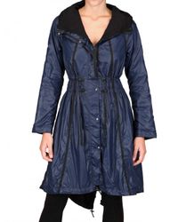 Christopher Raeburn | Blue Matte Nylon Parka Coat | Lyst