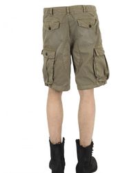 Closed | Green Light Gabardine Cargo Shorts for Men | Lyst