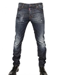 DSquared² | Blue 16,5cm Brushed Denim Cool Guy Jeans for Men | Lyst