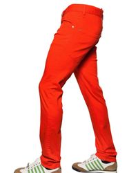 DSquared² | Orange 16,5cm Stretch Denim Cool Guy Jeans for Men | Lyst