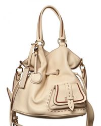 Lancel | Natural Premiere Flirt Grained Leather Shoulder | Lyst