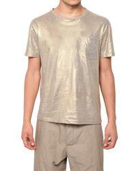 Marc Jacobs | Metallic Tshirt for Men | Lyst
