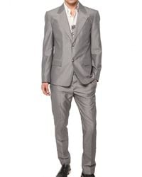 Marc Jacobs | Gray Cotton Silk Micro Check Jacket for Men | Lyst