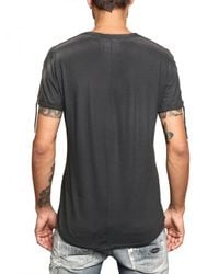 Tom Rebl | Gray Printed Jersey T-shirt for Men | Lyst