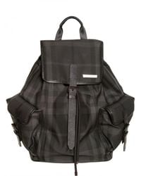 Burberry | Black Smallpenkill Backpack for Men | Lyst