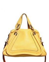 Chloé | Yellow Paraty Military Strap Top Handle | Lyst