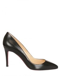Christian Louboutin | Black 85mm Pigalle Kid Pointy Pumps | Lyst