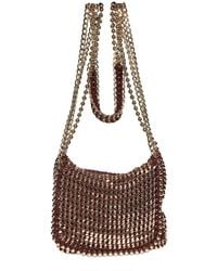 De Couture | Red Gold Chain Reversible Shoulder Bag | Lyst
