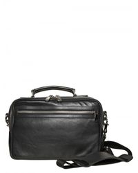Dolce & Gabbana | Black Leather Shoulder Bag for Men | Lyst