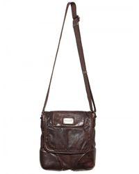 Dolce & Gabbana | Brown Oiled Nappa Big Messanger Bag for Men | Lyst