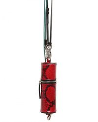 Jil Sander | Red Python Bag for Men | Lyst