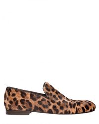 Jimmy Choo | Multicolor Sloane Leopard Print Ponyskin Loafers for Men | Lyst