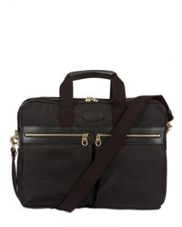 Mulberry | Black Henry Overnight Nylon Briefcase Bag for Men | Lyst