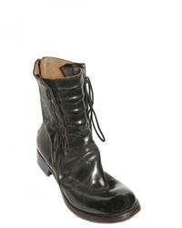 Silvano Sassetti | Black Concealed Strings Horseleather Boots for Men | Lyst