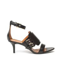 Givenchy | Black Biker Sandal | Lyst