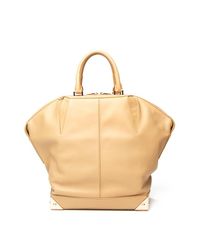 Alexander Wang | Natural Emile Leather Tote, Large | Lyst