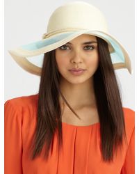 Eugenia Kim | White Honey Mesh Brim Straw Sunhat | Lyst