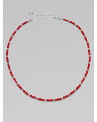 John Hardy | Black Sterling Silver Necklace/onyx for Men | Lyst