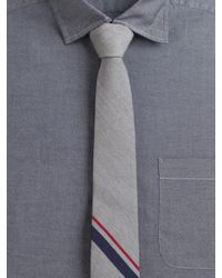Rag & Bone | Gray Signature Striped Tie for Men | Lyst