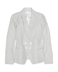 Paul & Joe | White Calva Polka-dot Twill Jacket | Lyst