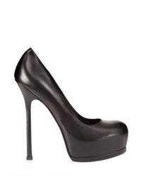 Saint Laurent | Black 140mm Tribtoo Calf Pumps | Lyst