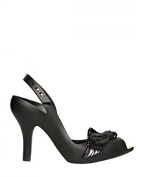 Vivienne Westwood Anglomania | Black Lady Dragon Wing Pvc Melissa Pumps | Lyst