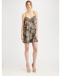 Rachel Zoe | Multicolor Kylie Asymmetrical Ruffle Dress | Lyst