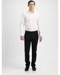 Dior Homme | White Poplin Dress Shirt for Men | Lyst