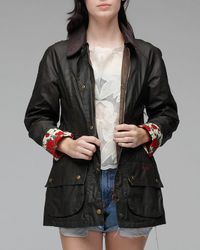 Barbour | Green Roses Liberty | Lyst