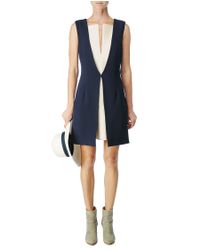 Rag & bone Cholo Dress in Blue | Lyst