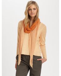 Eileen Fisher | Brown Ombre Scarf | Lyst