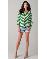 Lyst - Joie Aceline Blouse in Green